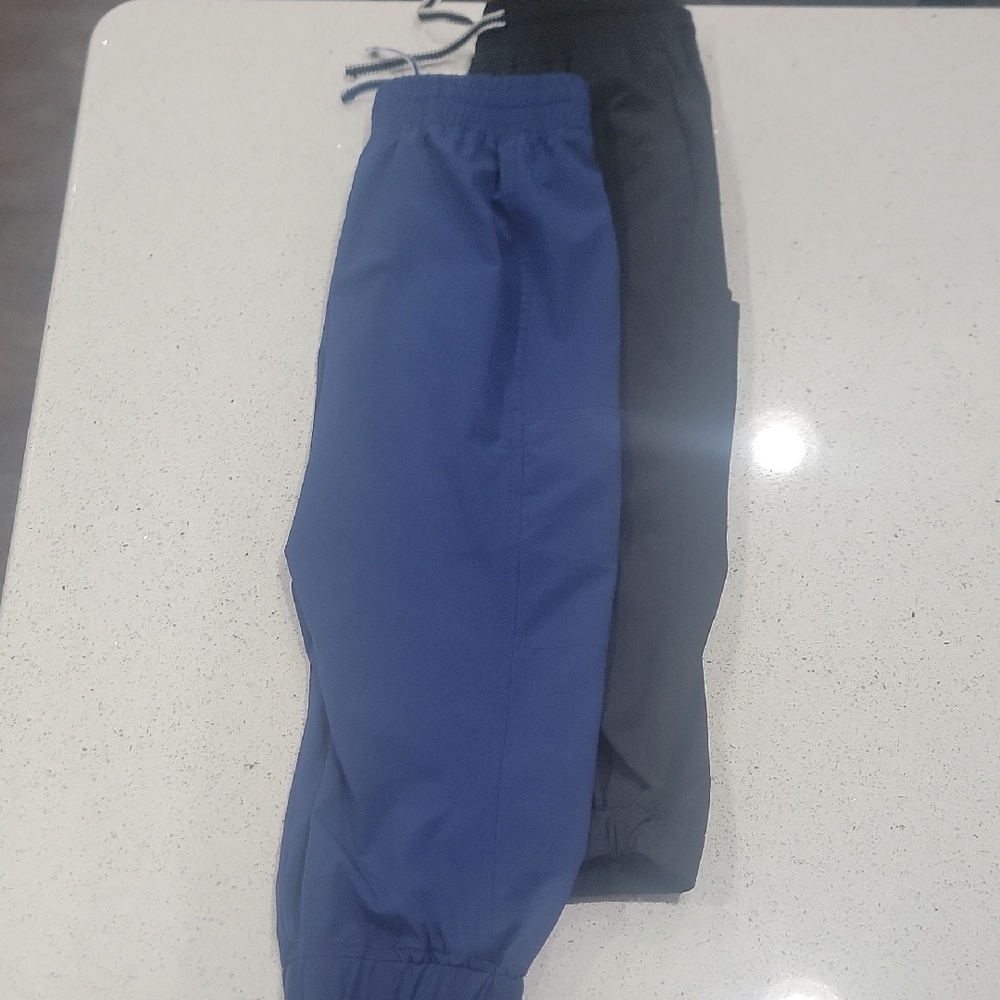 Boston Traders Girls Navy and Black Joggers